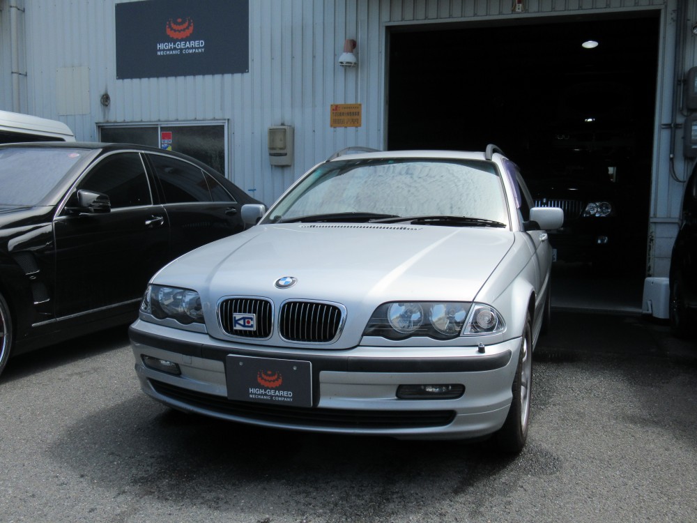 BMW/325iツーリング パワーウインドウ修理