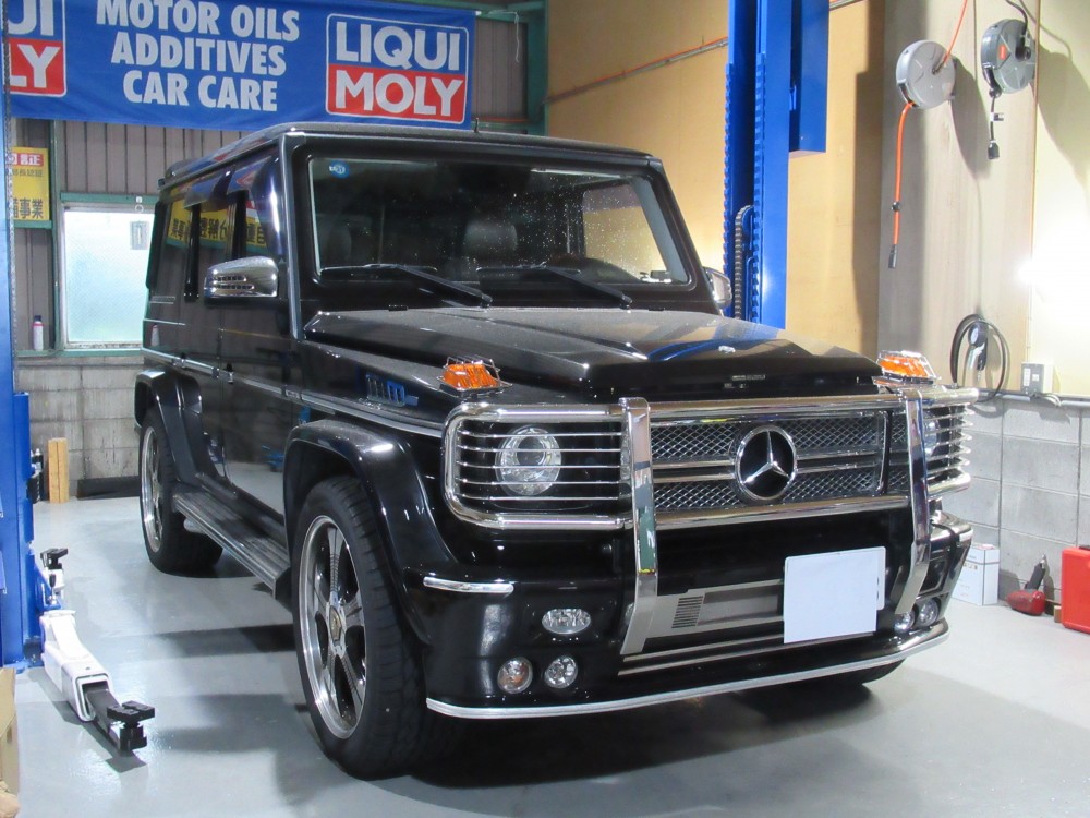 メルセデスベンツ/G55 エンジン異音修理