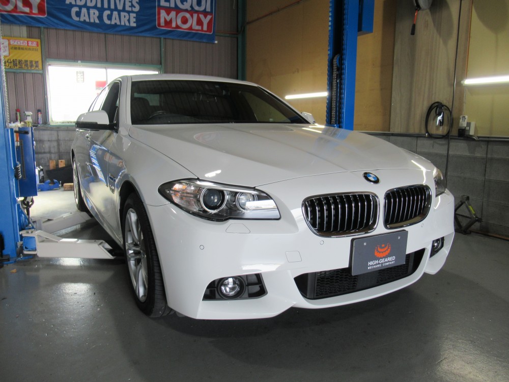 BMW/523d 車検入庫
