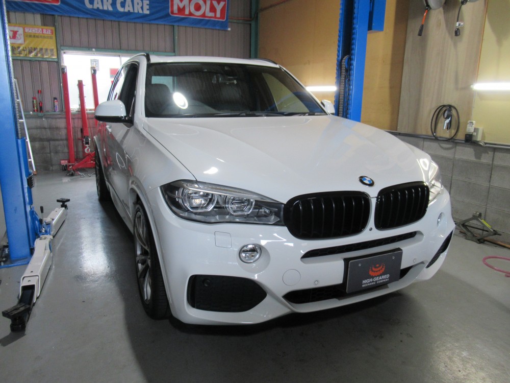 BMW/X5 エンジンオイル交換