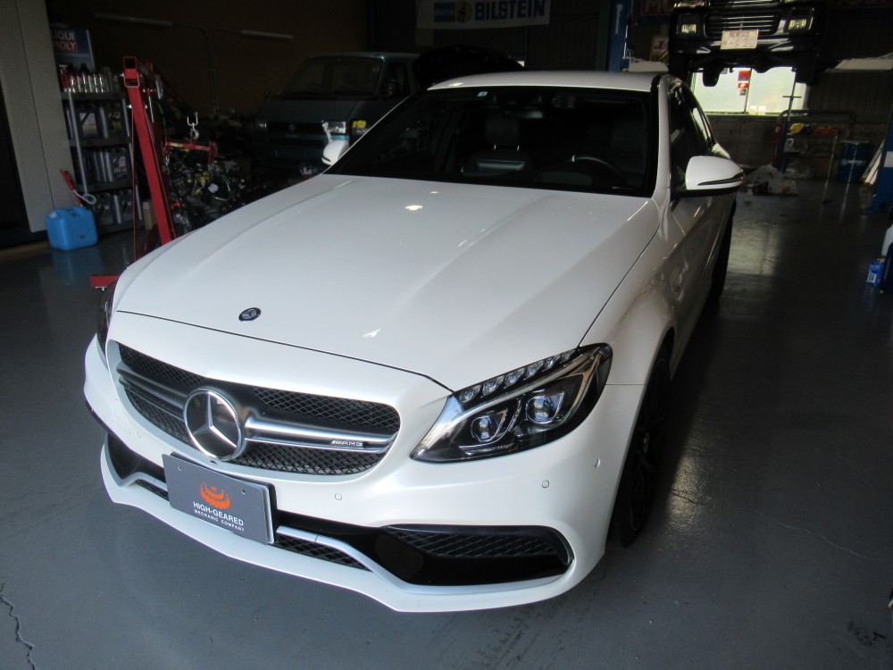 メルセデスベンツ/C63S　ウインドリペア