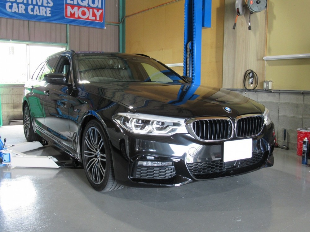 BMW/530iマフラー交換