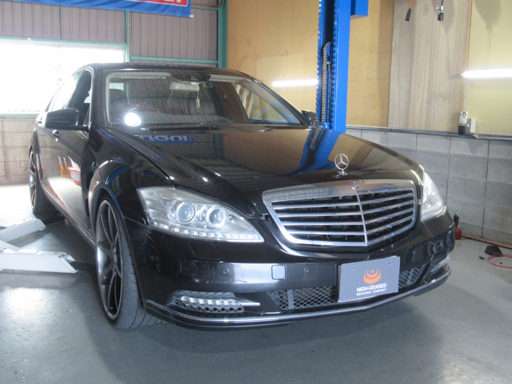 メルセデスベンツ/S550 タイヤ交換